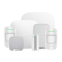 Ajax Hub Kit 3 DD House With Keypad White
